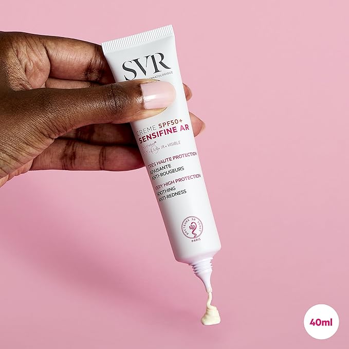 SVR Sensifine AR Crème 40ml – crème anti-rougeurs apaisante pour peaux sensibles, réactives ou sujettes à la rosacée