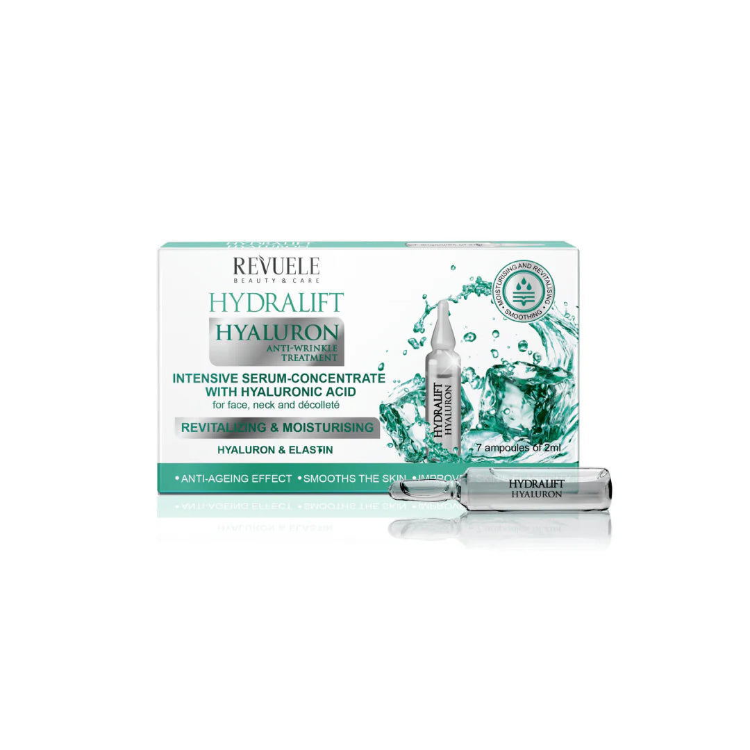 Revuele Ampoules Hydralift Hyaluron Intensive Serum-Concentrate.