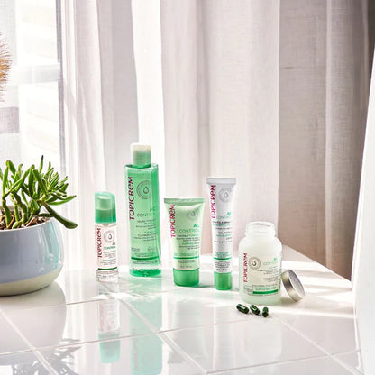 Topicrem AC Purifying Cleansing Gel 200ml – Gentle Foaming Cleanser for Oily and Acne-Prone Skin

