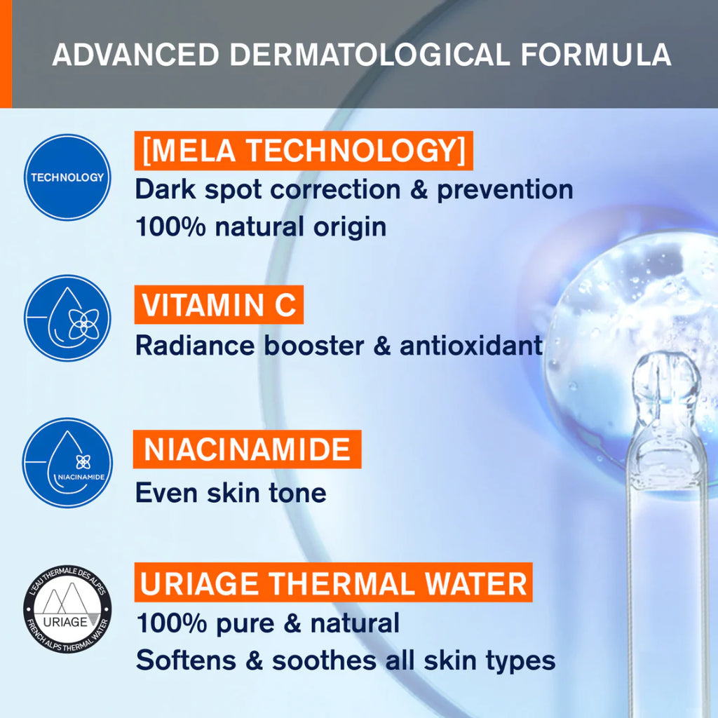 Uriage Depiderm White Lightening Cleansing Foam 100 ml