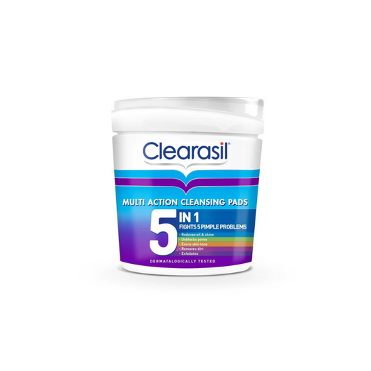 CLEARASIL Ultra 5 in 1 Cleansing Pad 65 Pads|30%OFF