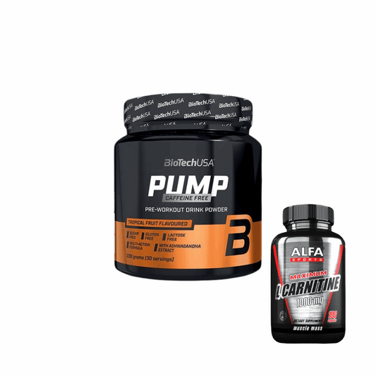 L-Arginine (300g) & Alfa Maximum L-Glutamine (1000mg)