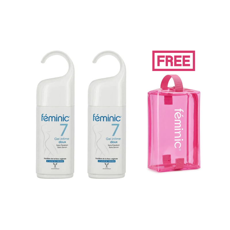2 Feminic Intime 7+ Free Pink Bag