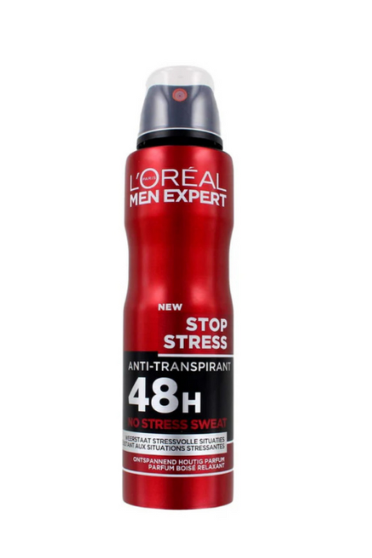 L'Oreal Paris Men Expert Deo Spray Stop Stress 150 ml - dsonline.me