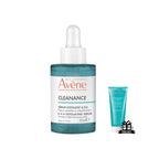 Avène Cleanance AHA Exfoliating Serum 30ml + Cleanance Cleansing Gel 15ml