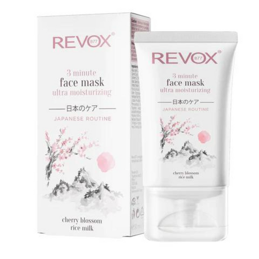 Revox B77 JAPANESE Routine Face Mask 3 Minute Ultra Moisturizing - dsonline.me