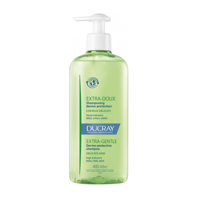 Ducray Extra-Doux Shampooing Dermo-Protecteur Shampoo Daily Use 400ml