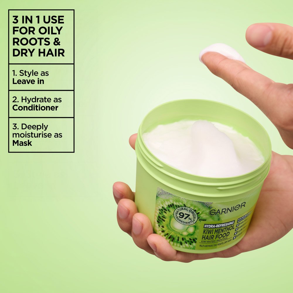 Garnier Kiwi Menthol 3in1 Hair Food Mask
