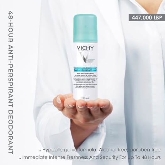 VICHY 48-Hour Anti-Perspirant Deodorant - Aerosol - dsonline.me