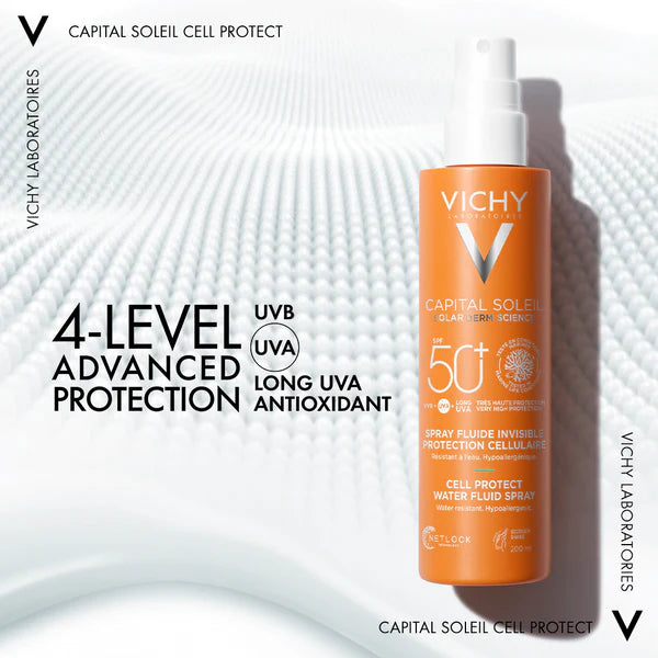 VICHY Capital Soleil Water Fluid Spray 200 ml - dsonline.me