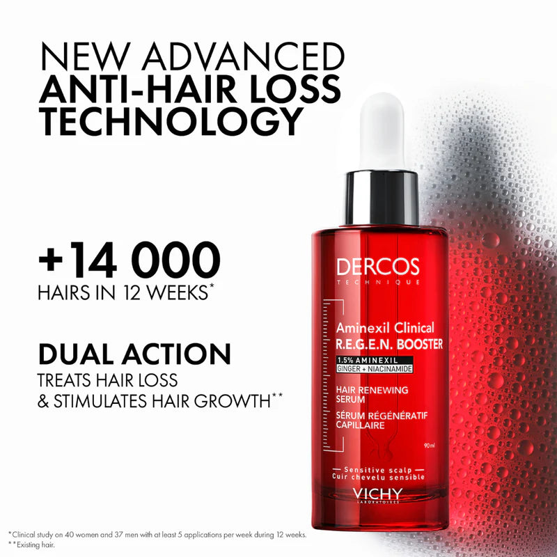 Vichy Dercos Aminexil Clinical R.E.G.E.N. Booster Hair Serum