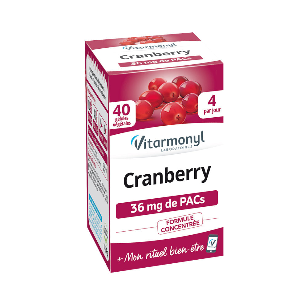 Vitarmonyl Cranberry 40 Gellules - dsonline.me