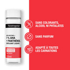 Neutrogena Spot Control+ Liquid Exfoliant, with 7% AHA + Panthenol, 5% Glycolic Acid and 2% Citric Acid, diminish marks and refine skin texture, 125ml