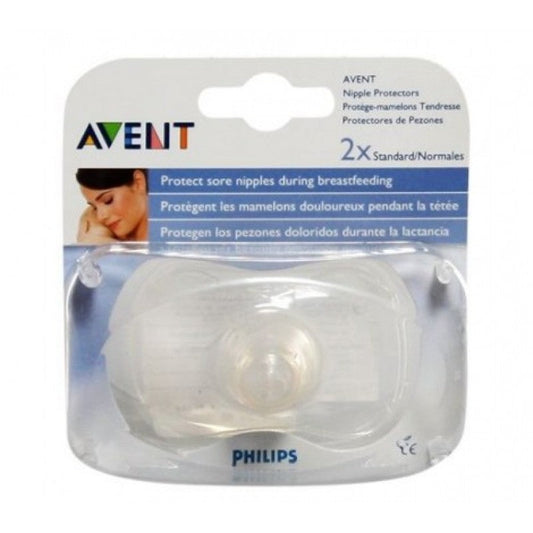 Avent 2 Nipple Protectors - Standard