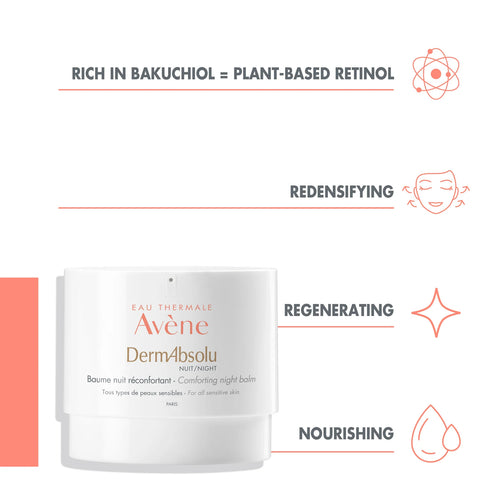 Avene Dermabsolu Nuit Comforting Night Balm 40ml