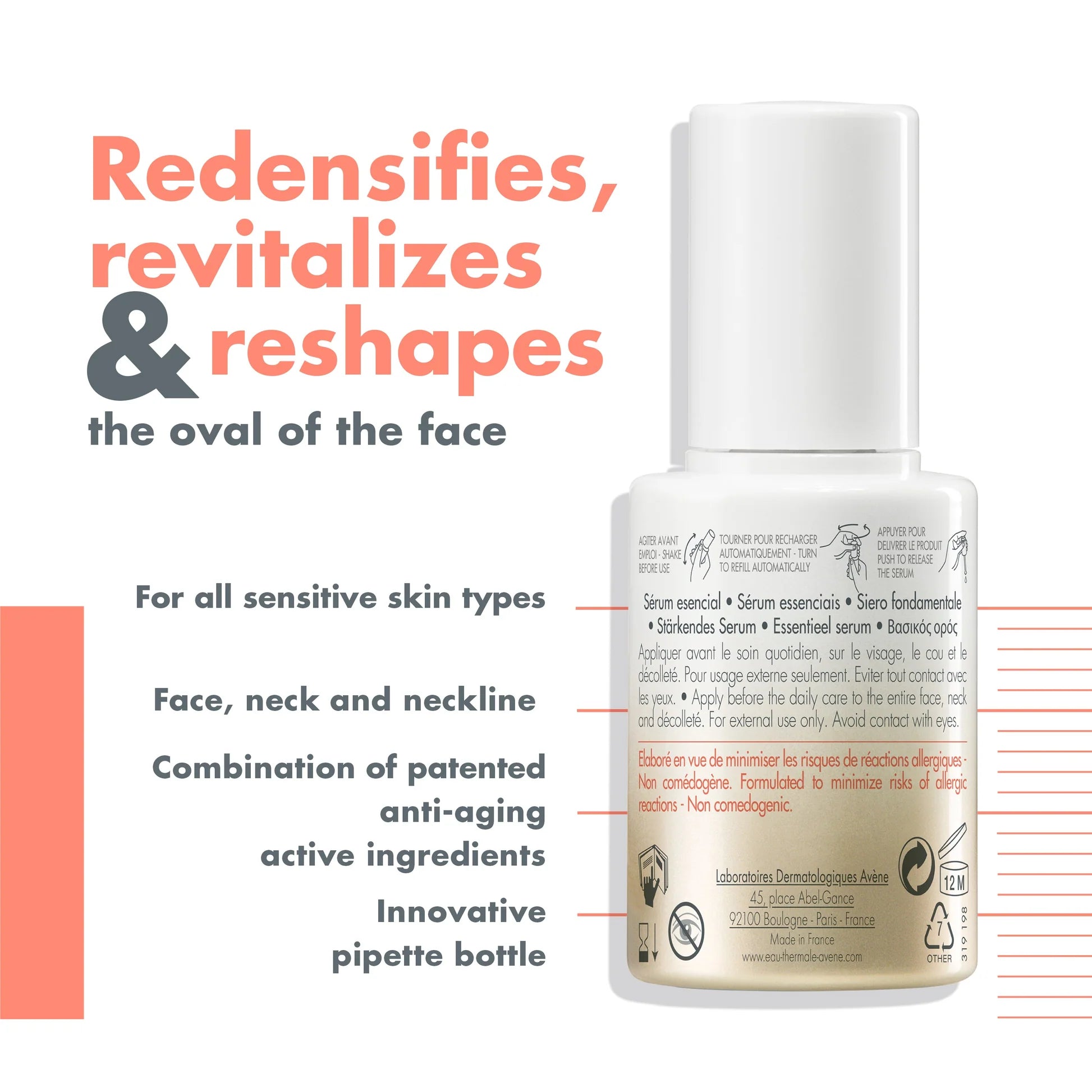 Avene DermAbsolu Recontouring Serum 30ml