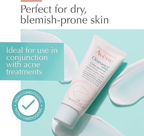 Avène Cleanance Hydra Soothing Cream – Lightweight hydrating cream for oily, sensitive, and blemish-prone skin