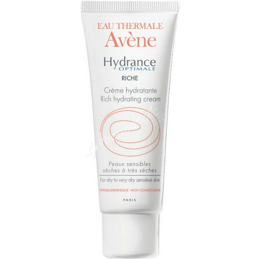 Avene Hydrance Rich Hydrating Cream – Intensely nourishing cream that provides long-lasting hydration and restores comfort to dry and sensitive skin

