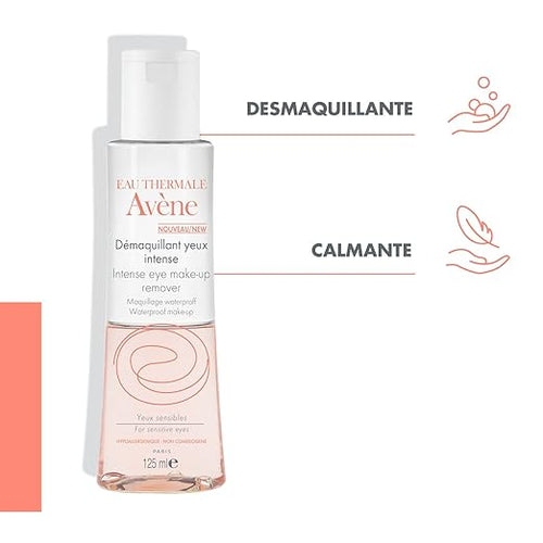Avène Intense Eye Make-Up Remover – Gentle Biphasic Cleanser for Sensitive Eyes