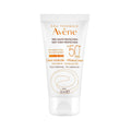 A tube of Avene High Protection Mineral Cream SPF50+ with white and orange design, indicating sun protection.