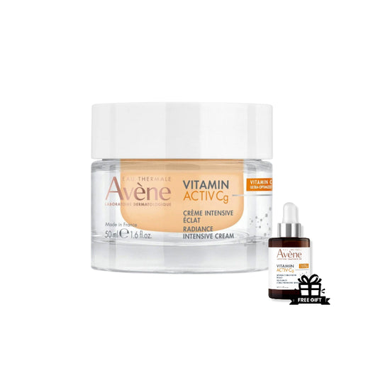 Avène Vitamin Activ Cg Intensive Radiance Cream 50ml with Free Vitamin Activ Cg Serum 10ml