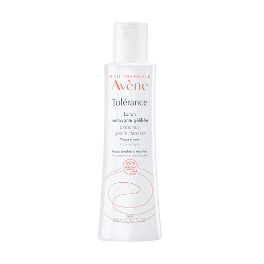Avene Tolerance Extreme cleanser bottle on a white background