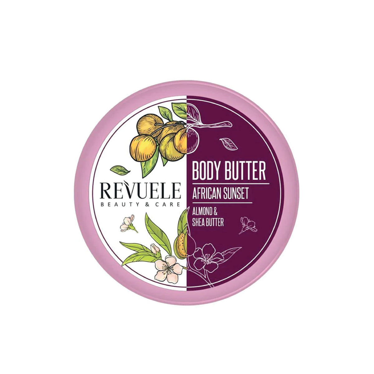 Revuele Body Butter African Sunset Almond & Shea 200 ML