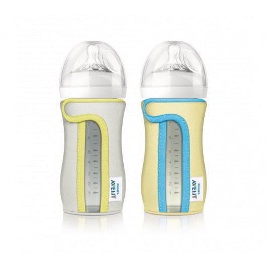 Avent Glass Bottle Sleeve - Fits 240ml Natural Glass Bottles - dsonline.me