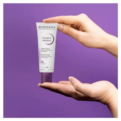 Crème apaisante Bioderma Cicabio Arnica+ 40 ml – réduit les bleus, bosses et ecchymoses, convient aux adultes et enfants, sans parfum ni alcoo