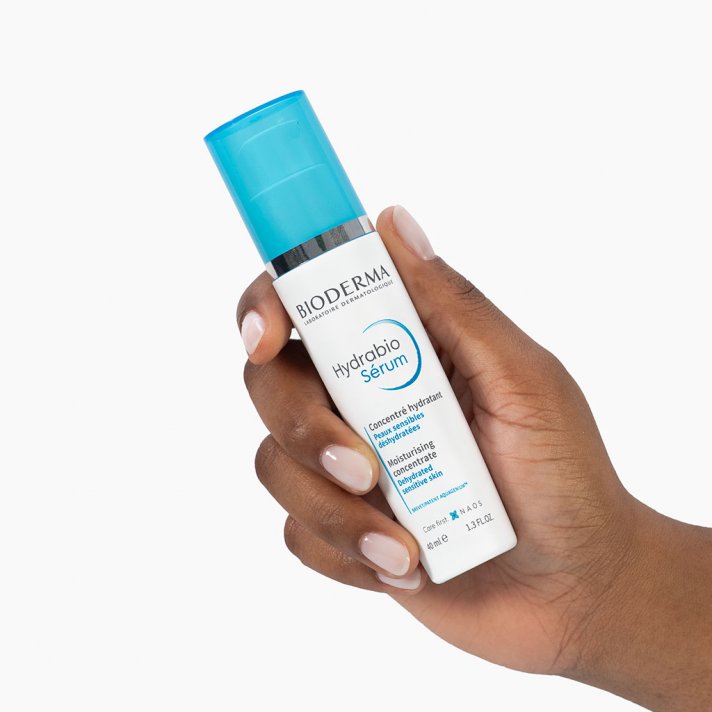 Bioderma Hydrabio Serum 40 ml – Lightweight hydrating serum for dehydrated and sensitive skin, enriched with Aquagenium™ complex to restore moisture balance and reinforce skin’s natural barrier