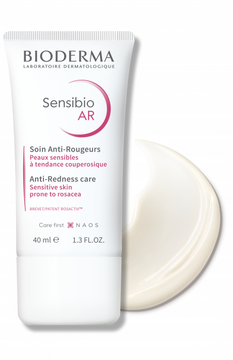 Bioderma Sensibio AR 40 ml – Targeted redness-relief serum for reactive, redness-prone skin featuring patented Rosactiv® complex to soothe and strengthen against visible redness