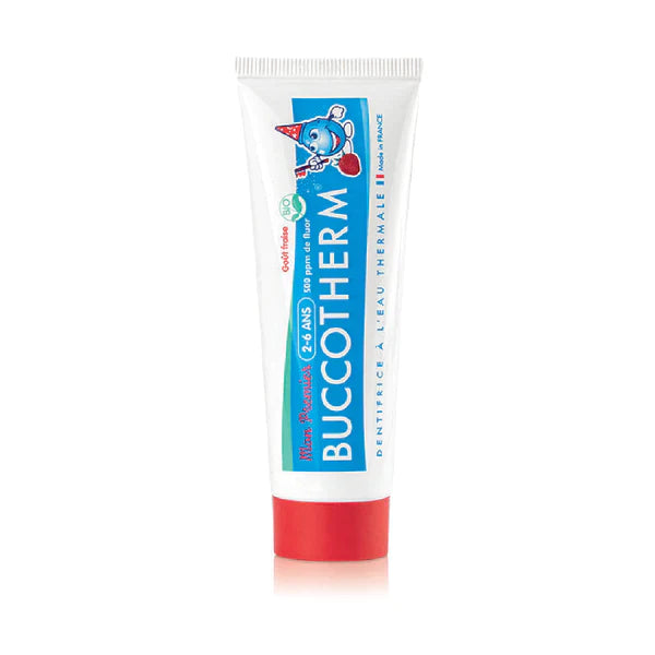 Buccotherm Strawberry Flavour 2-6 Years Toothpaste - dsonline.me