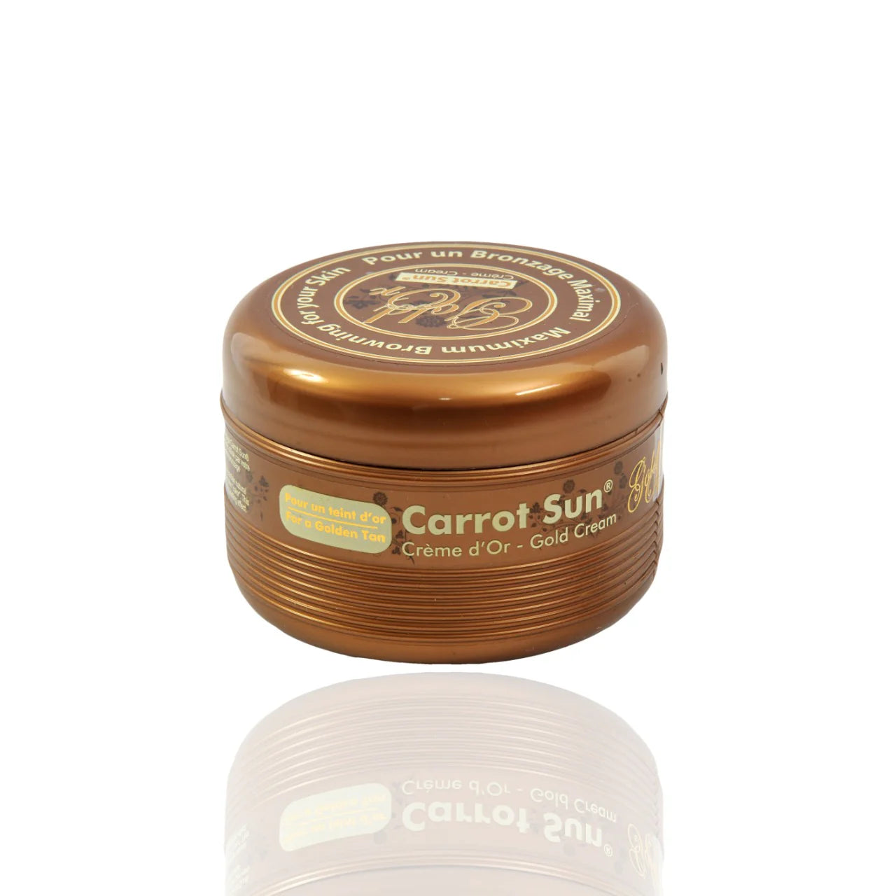 Carrot Sun tanning cream in Gold variant, 350 ml pot