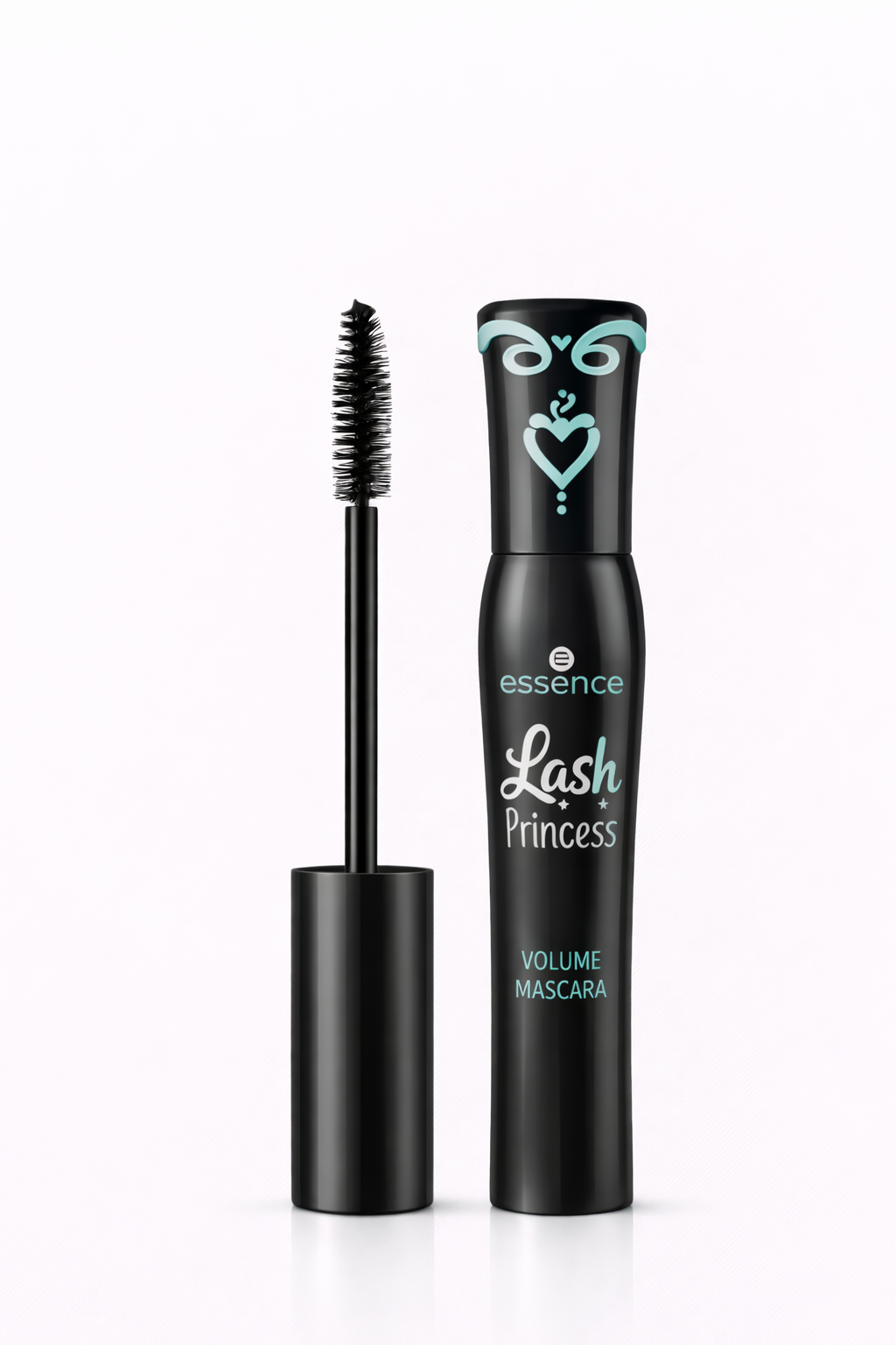 Essence Lash Princess Volume Mascara with wand on a white background