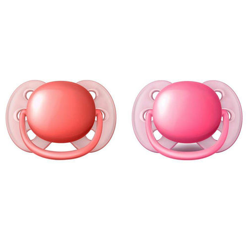 Avent 2 FlexiFit Shield 0-6m - Peach - Girl - dsonline.me