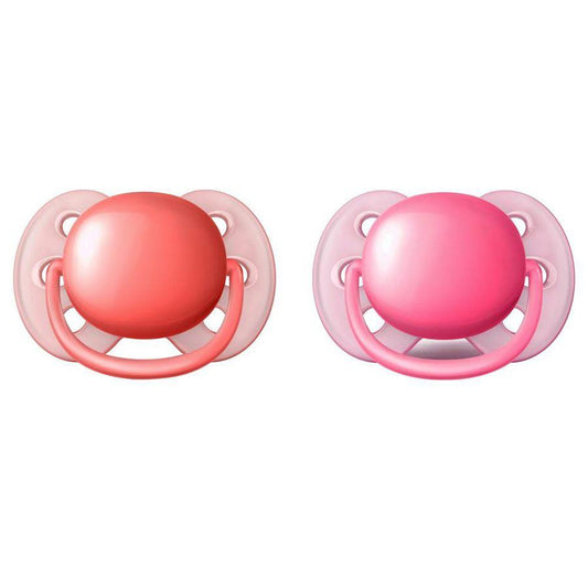 Avent 2 FlexiFit Shield 0-6m - Peach - Girl - dsonline.me