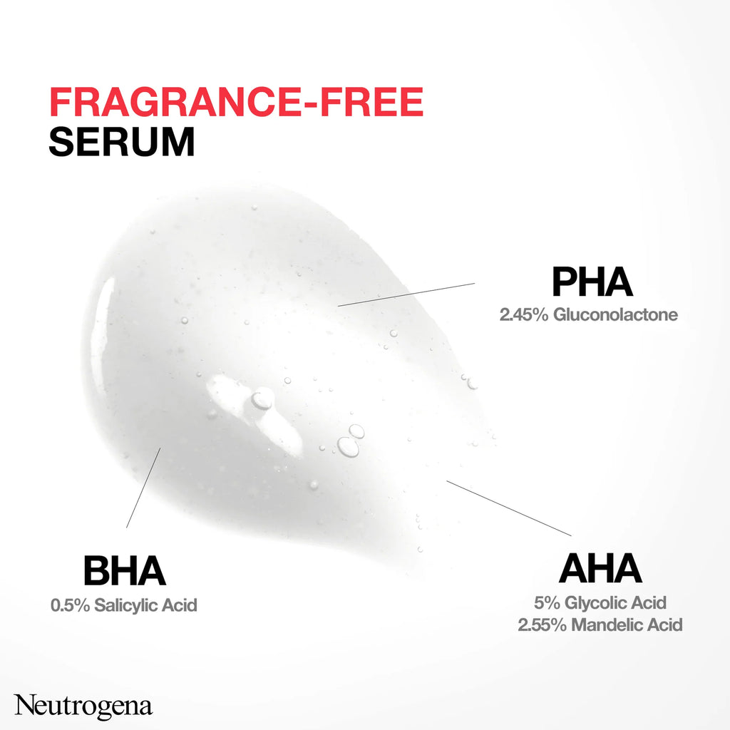 Neutrogena Spot Controlling+ Serum , Boosts Skin Radiance, powerful combination of Salicylic acid - a purifying agent and glycolic acid, 30ml