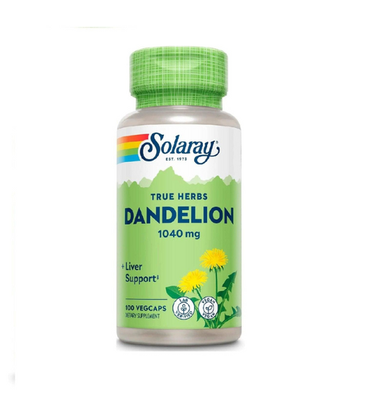 Solaray Dandelion 100 Vegcaps - dsonline.me