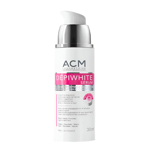 Dépiwhite Intensive Anti-Dark Spot Concentrated Serum for reducing hyperpigmentation and promoting an even skin tone.