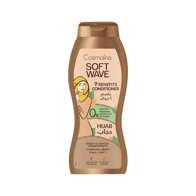 Cosmaline Soft Wave Hijab Sulfate-Free Conditioner 400 ml - dsonline.me