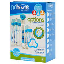 Dr Brown's Natural Flow Blue Bottle Gift Set - dsonline.me