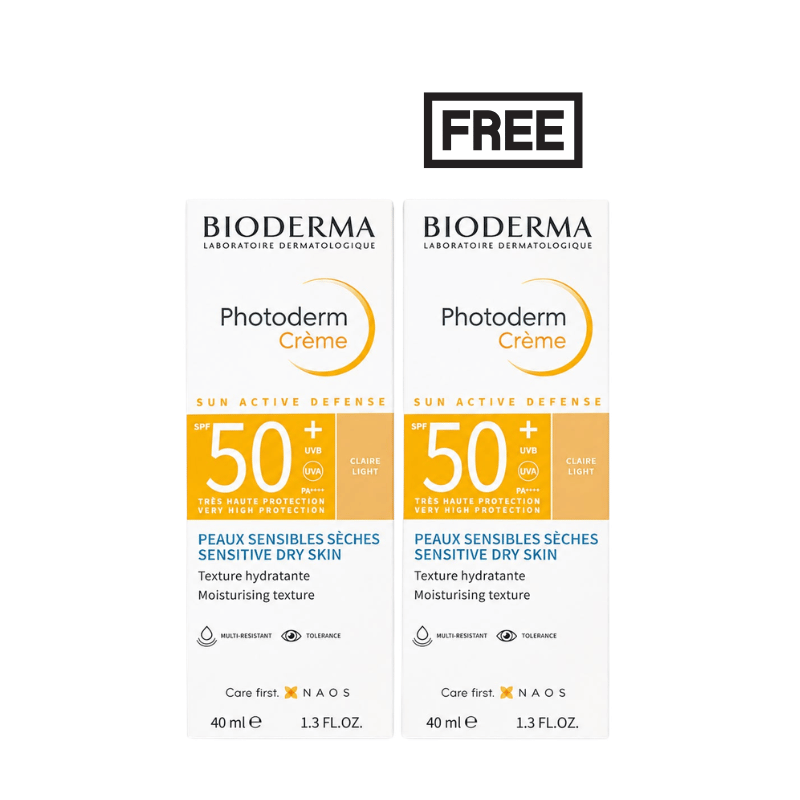 Bioderma Photoderm Creme tinted SPF50+ 40 ml + Bioderma Photoderm Creme tinted SPF50+ 40 ml