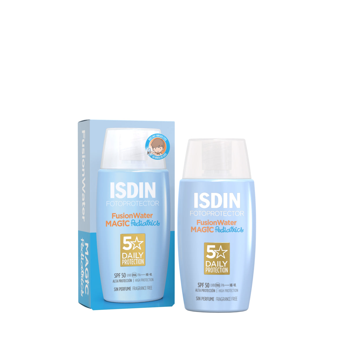 ISDIN Fotoprotector Fusion Water Magic Pediatrics SPF50