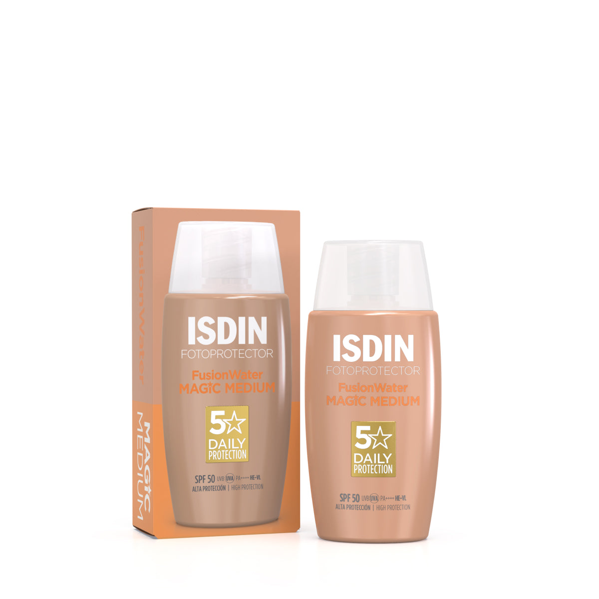 ISDIN Fotoprotector Fusion Water Color Medium 50+ 50ml