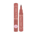 Two lip products from essence on a white background