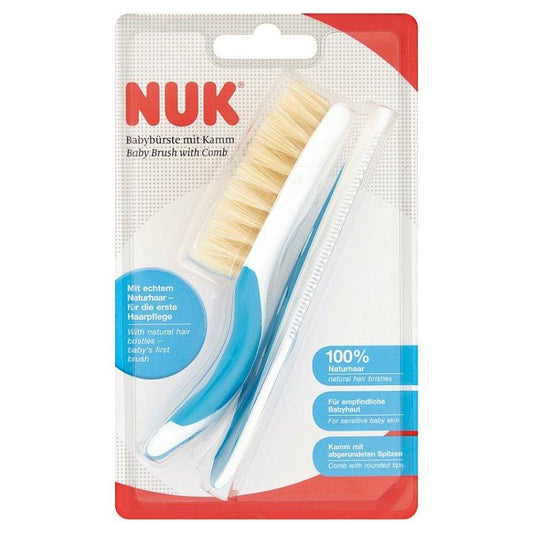 Nuk Baby Brush & Comb Set- Blue - dsonline.me