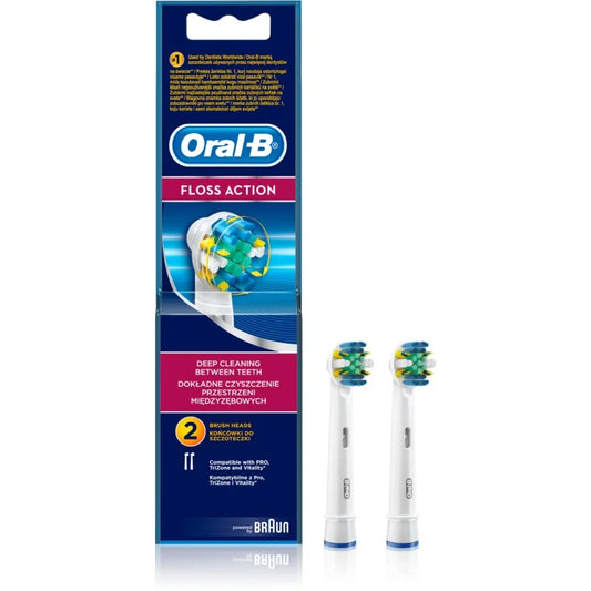Oral-B Floss Action Deep Cleaning Brush Heads - dsonline.me