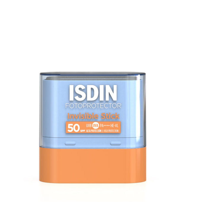 Fotoprotector Invisible Stick SPF 50 – Clear, easy-to-apply sunscreen stick for sensitive areas with high UV protection