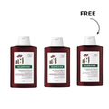 2 Klorane Shampoo A La Quinine 400Ml + 1 FREE