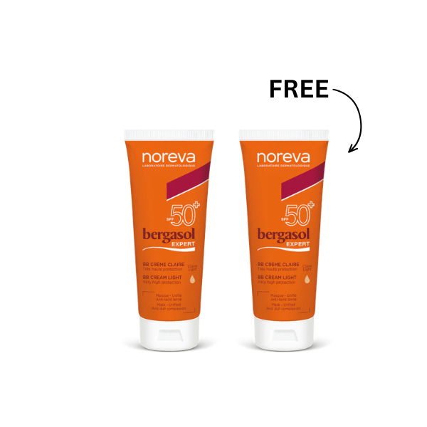 Noreva Bergasol BB Cream Light Buy 1 Get 1 Free